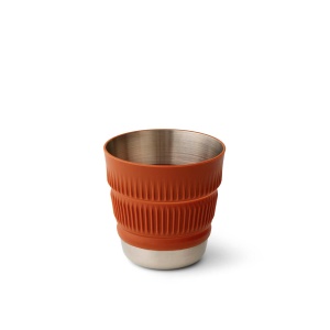 Cana Pliabila Sea To Summit Detour Stainless Steel Collapsible Mug 475 Ml Bombay Brown