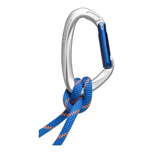 Carabiniera Mammut Crag Key Lock Silver - Img 2