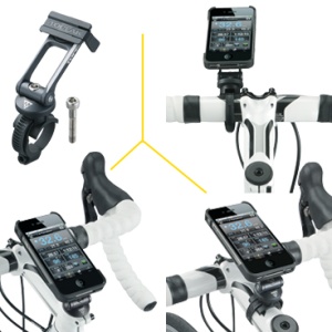 Carcasa Husa Topeak Ridecase Iphone 5, Carbon-Nylon, anti-shock, neagra - Img 4