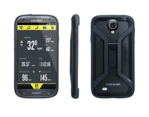 Carcasa Husa Topeak Ridecase Samsung Galaxy S4, Carbon-Nylon, reglabila, neagra - Img 4