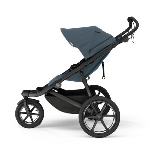 Carucior Thule Urban Glide 3 all-terrain cu prinderea hamului magnetica, Dark Slate - Img 2