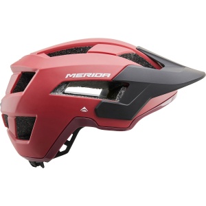 Cască Merida Northshore 58-62cm mat roșu/lucios bordo - 15 fante - Img 3
