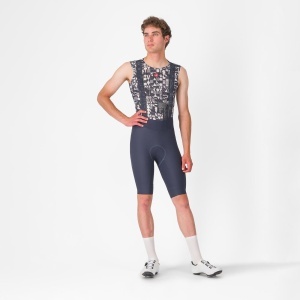 Castelli - bluza de corp fara maneci - Espresso R--A/D Baselayer - albastru Twilight - Img 5