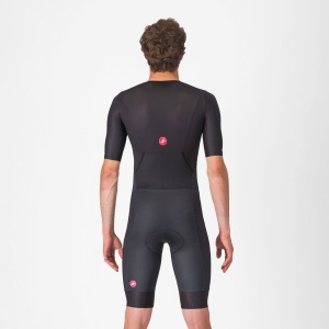 Castelli - costum triatlon cu maneca scurta - Core Tri Suit Short Sleeve - negru - Img 2