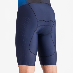 Castelli - costum triatlon fara maneci - Free Sanremo 3 Suit Sleeveless - albastru belgian | portocaliu - Img 7