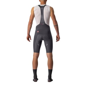 Castelli - Pantaloni ciclism scurti cu bretele Free Aero RC bibshorts - gri antracit - Img 2