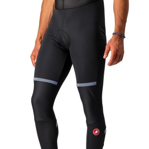 Castelli - Pantaloni lungi ciclism cu bretele pentru iarna si vreme rece - Polare 3 - negru - Img 3