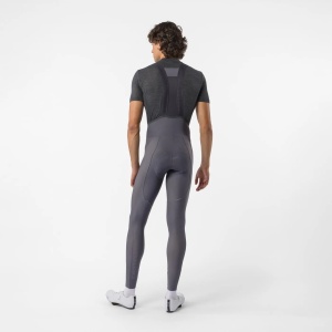 Castelli - pantaloni lungi cu bretele - Espresso 2 Bibtight - gri fumuriu - 3XL - Img 6