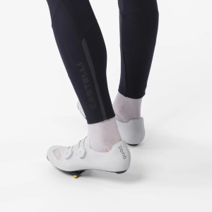 Castelli - pantaloni lungi cu bretele - Thermowoven Bibtight - negru - 3XL - Img 5