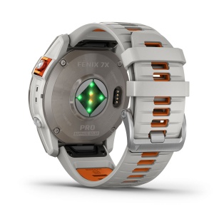 Ceas Garmin Fenix 7X Pro 51MM Sapphire Solar Titan Gray/Orange - Img 4