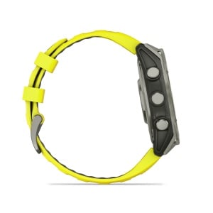 Ceas Garmin Fenix 8 Solar Saphire Titanium 47MM Bare Titanium/Graphite - Img 3