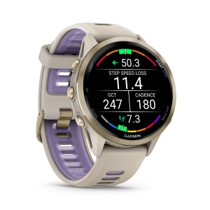 Ceas Garmin Forerunner 970 Amoled 47MM French Gray/Indigo - Img 2