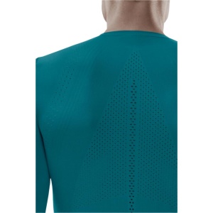 CEP - bluza cu maneca lunga - run ultralight shirt long sleeve - petrol - Img 6