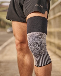 CEP - genuchiera cu suport maxim - max support knee sleeve - black - Img 4