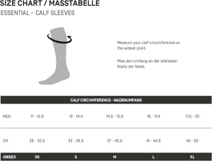 CEP - jambiere compresie gamba - Essential Calf Sleeves - Albastru aerobic air - Img 7