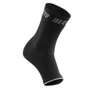 CEP - ortho glezna - Compression Ankle Sleeves - Negru| Gri - Img 1