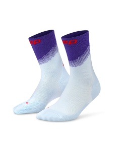CEP - sosete compresie medii - run edt. split - black/light blue - Img 11