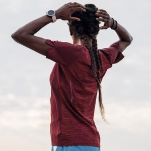 CEP - tricou tehnic - run shirt short sleeve W - dark red - Img 8