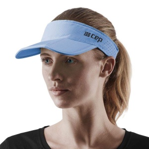 CEP - vizor alergare unisex Running Visor - albastru deschis sky - Img 4