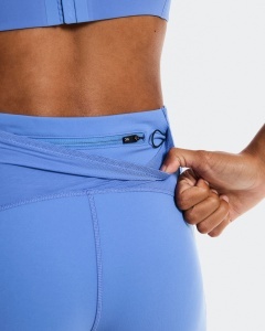 Colanți 7/8 On Performance Tights 7/8 W - albastru Sailor | alergare - Img 5