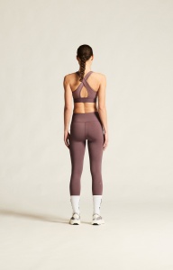 Colanți alergare Craft Essence Tights 3 damă - mov - Img 4