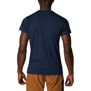 Columbia - Tricou Barbati Columbia Zero Rules Short Sleeve Graphic Shirt - albastru - Img 2