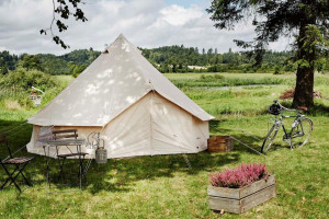 Cort Asgard 19.6 Basic Cotton Natural Nordisk( fara podea) + Geanta pentru transport - Img 8
