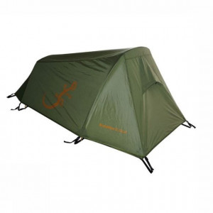 Cort Freetime Raid Lite DLX 1 persoana, verde, 220 x 80/60 +45 cm - Img 5