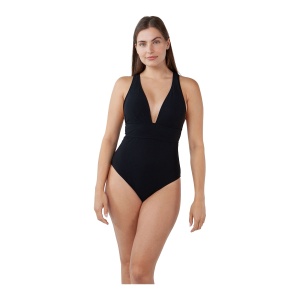 Costum Baie Femei Barts Solid Sculpting One Piece Black