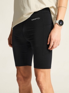 Craft - pantaloni scurti - Essence Short Tights 3 - Black - M - Img 2