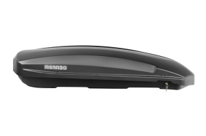Cutie portbagaj Menabo Satellite 550 ABS Dark, 198x94x36 cm - Img 3