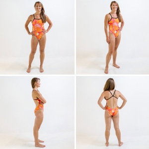 Finis - costum de baie intreg Openback Rotto - Starburst - Img 2