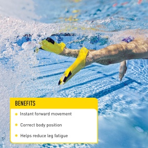 Finis - labe inot pentru adulti Zoomers Gold Z2 - galben - Img 3