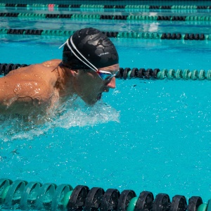 Finis - ochelari inot adulti Circuit 2 Goggles - albastru cu lentila oglinda - Img 6