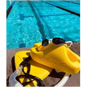 Finis - ochelari inot adulti Smart Google Kit - alb albastru - Img 6