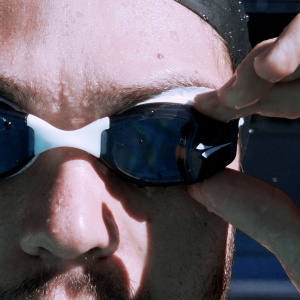 Finis - ochelari inot adulti Smart Google Kit - alb albastru - Img 8