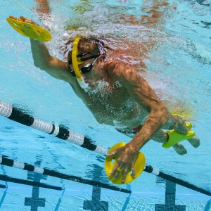 Finis - palmare inot Manta Paddles - galben - Img 4