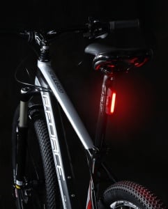 Force - Set lumini (far + stop) Glare, 1 led - negru - Img 2