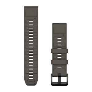 Garmin - curea metalica - QuickFit 22 - MARQ hybrid titanium + silicon - carbon gray - Img 18