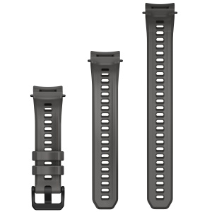 Garmin curea silicon cu latime de 20mm gri Charcoal - pentru Instinct E 40 mm - Img 2