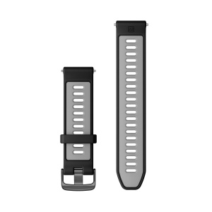 Garmin curea silicon pentru Forerunner 965 - negru|gri - Img 2