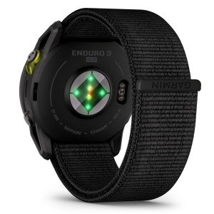 Garmin Enduro 3 - ceas ultra multisport cu GPS - ramă gri din titanium DLC si curea textilă neagră - Img 6