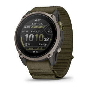 Garmin - Enduro 4 - Solar - Olive | ComfortFit
