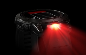 Garmin - fenix 7x Pro Sapphire Solar smartwatch premium cu incarcare solara 51mm - ramă Titan DLC Carbon Grey si curea din silicon neagră - Img 9