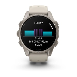 Garmin Fenix 9 AMOLED - 43 mm Titan Fog Gray - Smartwatch Multisport Premium cu AMOLED - Img 9