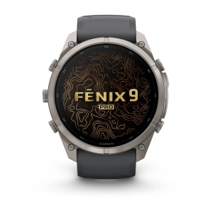Garmin Fenix 9 Pro AMOLED inReach - 51 mm Titan Grafit - Smartwatch Multisport Premium cu AMOLED - Img 2
