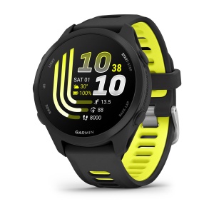 Garmin - Forerunner 170 - 43mm - Black I Amp Yellow