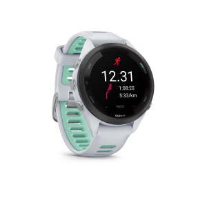 Garmin - Forerunner 265s ceas multisport cu GPS AMOLED - Ramă neagră cu carcasă Whitestone şi curea din silicon Whitestone/Neo Tropic - Img 8