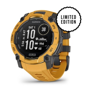 Garmin - Instinct 3 - 45 mm AMOLED - Black with Bolt Blue | Black Band - Img 117
