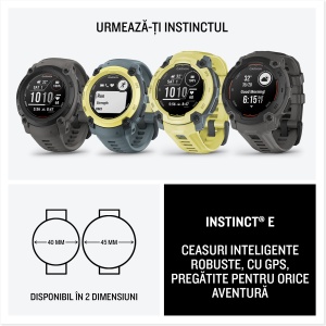 Garmin - Instinct 3 - 45 mm AMOLED - Black with Bolt Blue | Black Band - Img 167